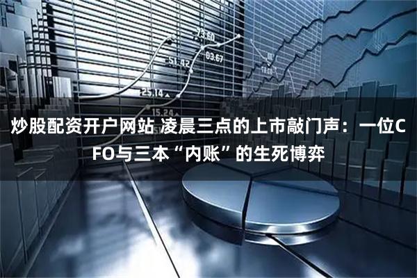 炒股配资开户网站 凌晨三点的上市敲门声：一位CFO与三本“内账”的生死博弈